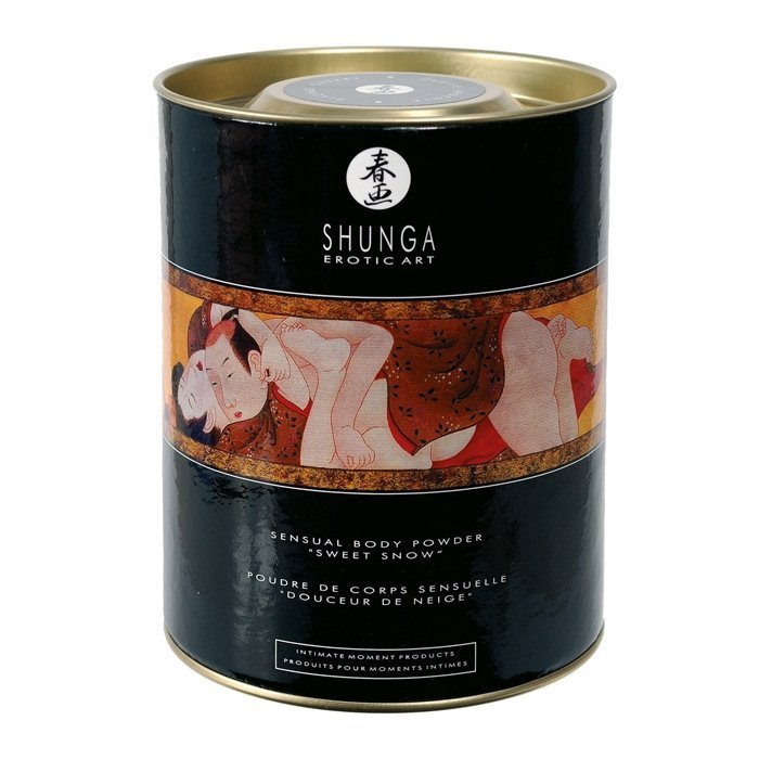 Shunga Sensual Body Powder - jadalny wiśniowy puder do ciała